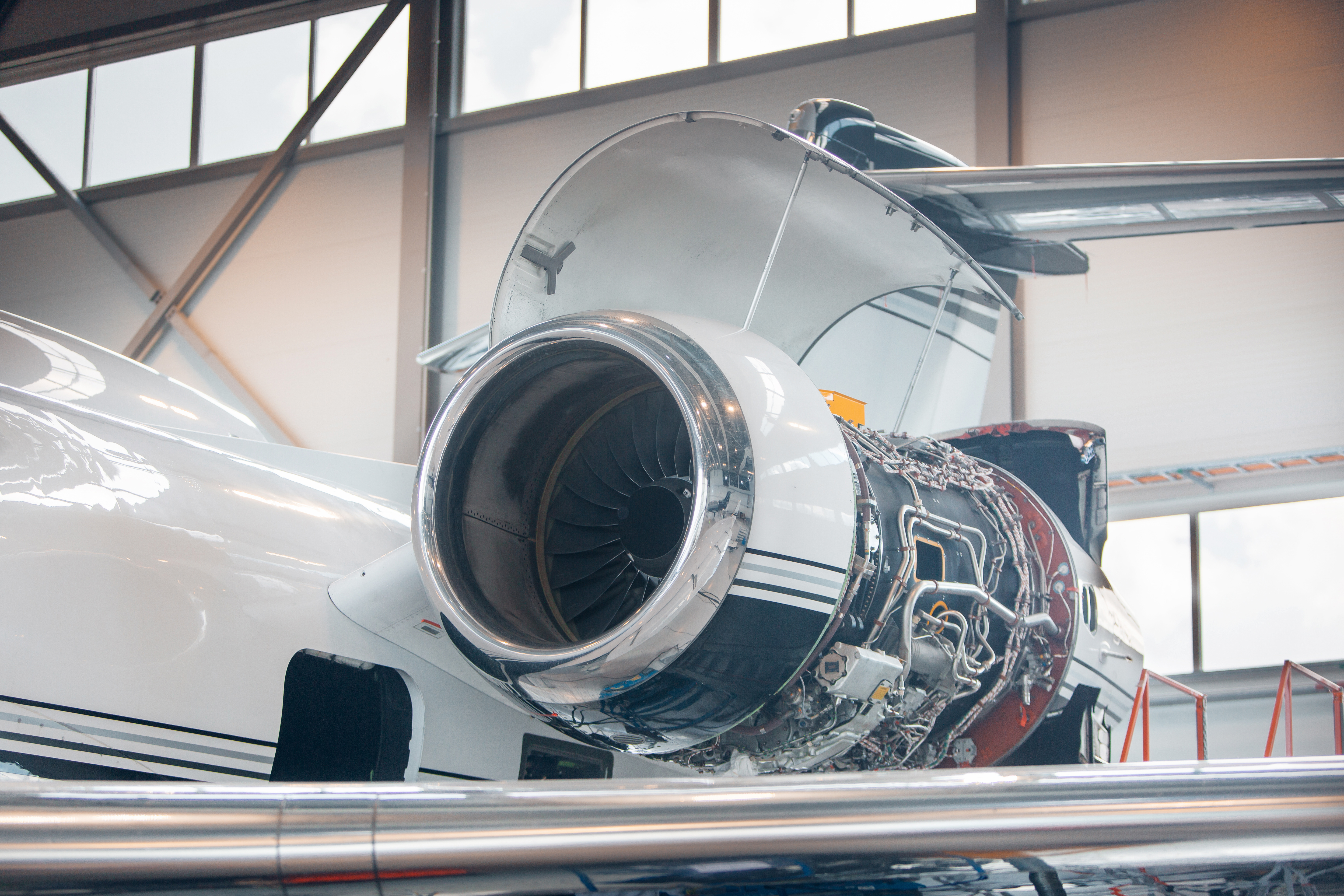 airplane maintenance hangar